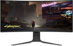 Ultra wide monitor by Alienware