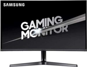 SAMSUNG-27-Inch-CJG56-144Hz-Curved-Gaming-Monitor-(LC27JG56QQNXZA)-–-WQHD-Computer-Monitor,-2560-x-1440p-Resolution,-4ms-Response,-Game-Mode,-HDMI,-AMD-FreeSync